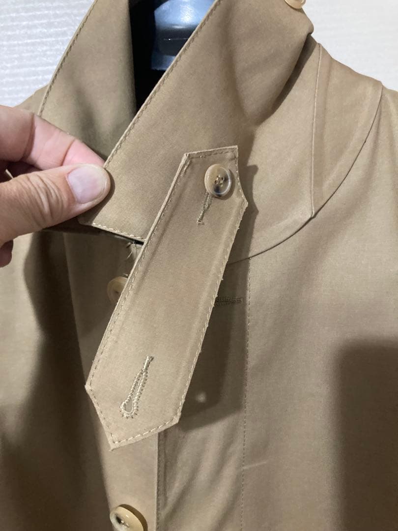 マッキントッシュ ダンカン ゴム引き ベージュ ダンケルド ステンカラーコート