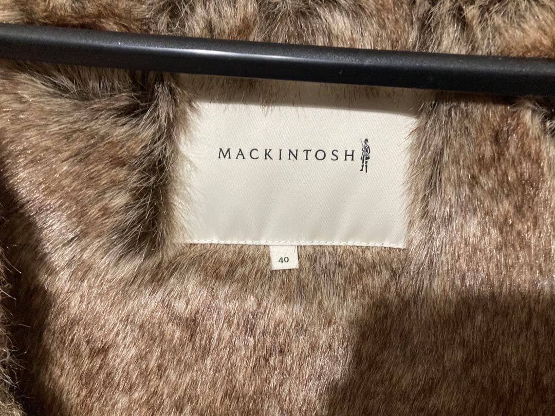 マッキントッシュ ダンカン ゴム引き ベージュ ダンケルド ステンカラーコート