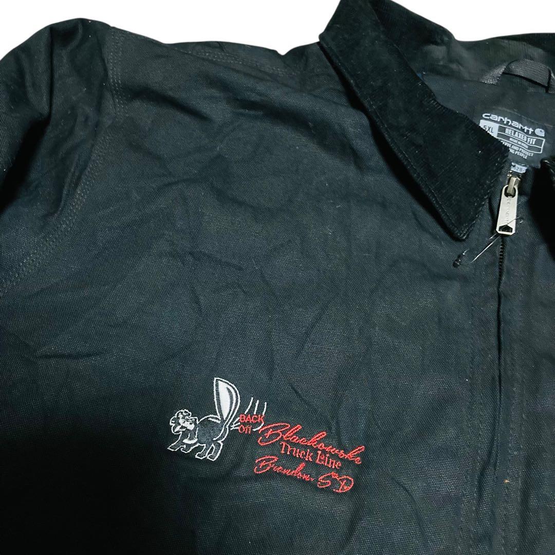 シ*ゲ様 Carhartt デトロイトジャケット ダック生地 カスタム刺繍 オー