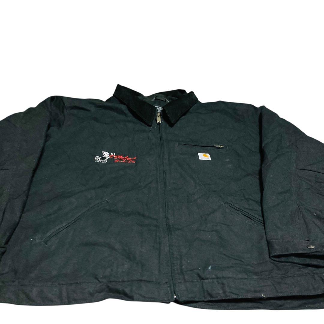 シ*ゲ様 Carhartt デトロイトジャケット ダック生地 カスタム刺繍 オー