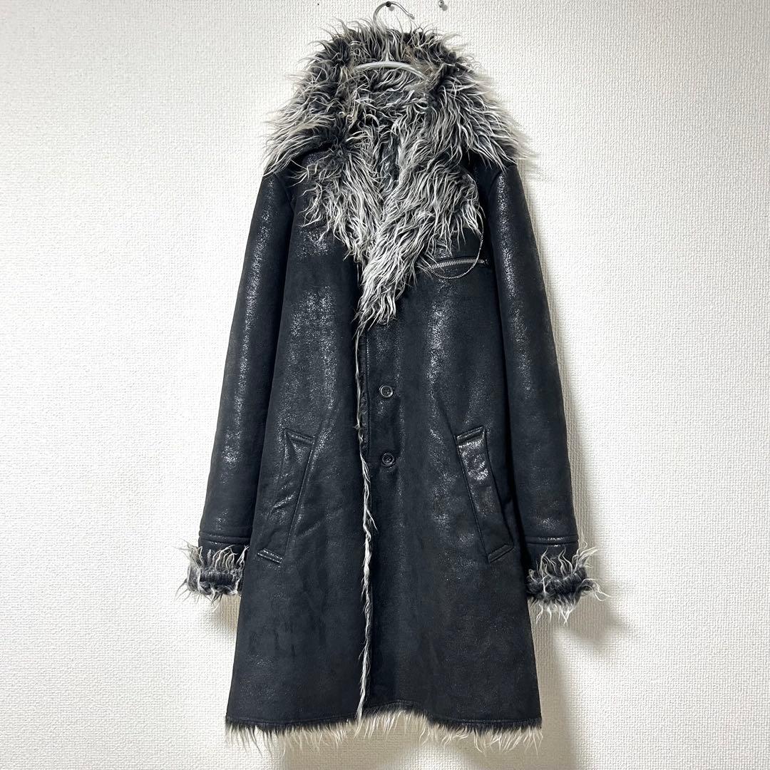 ジャケット・アウター semantic design coating fur jacket