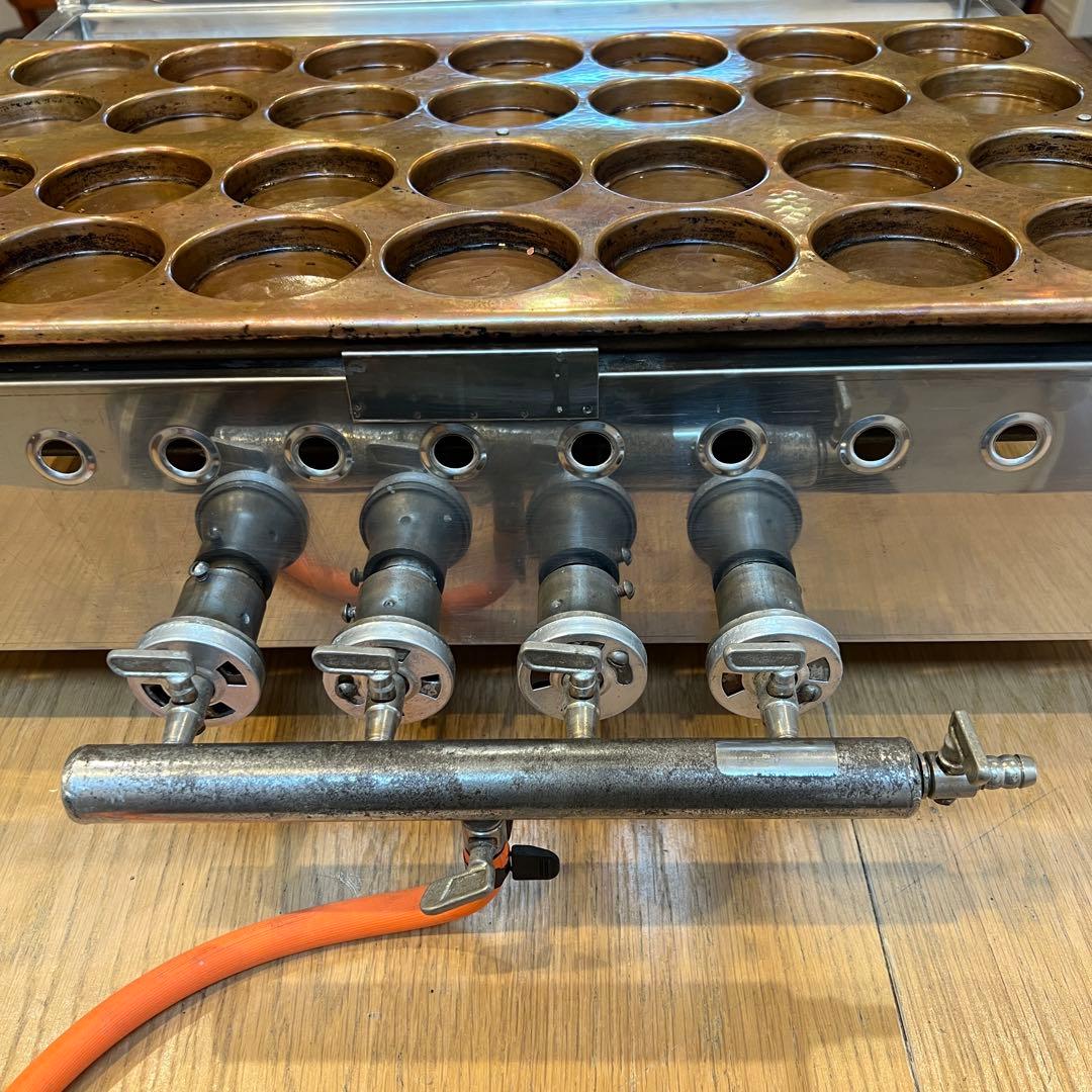 今川焼き機　大判焼き機　ガス　28穴