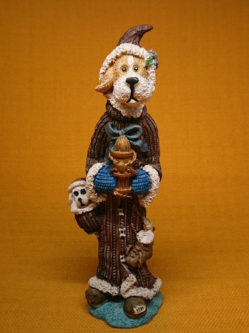 人形　犬　彫像　オブジェ　置物　インテリア　工芸品　美術品　A2514