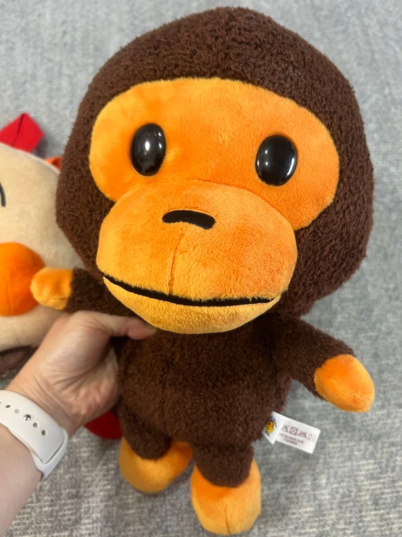 BABY MILO PLUSH BACKPACK BAPE 猿 バックパック