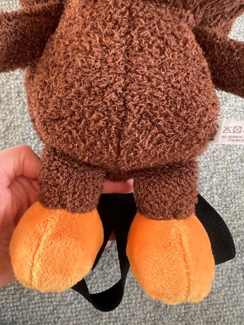 BABY MILO PLUSH BACKPACK BAPE 猿 バックパック