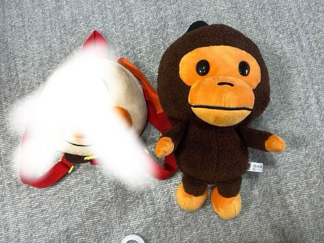 BABY MILO PLUSH BACKPACK BAPE 猿 バックパック