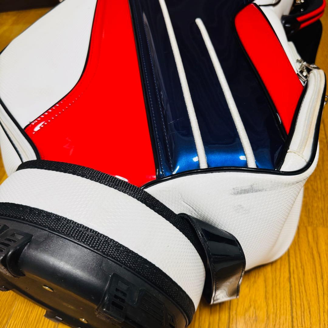 HONMA キャディバッグ ゴルフ バッグ ホワイト 白 White 本間