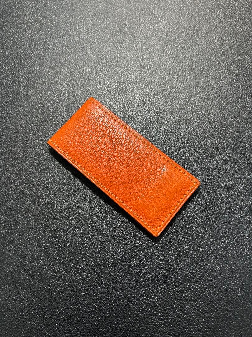 HERMES エルメス マネークリップ シェーブルレザー