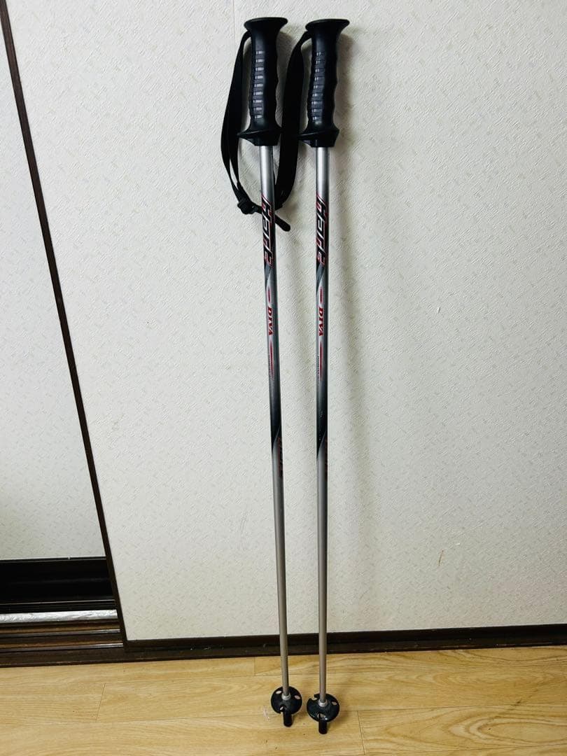 【専用】サロモン Le Ciel 141cm スキー板 ビンディング ストック