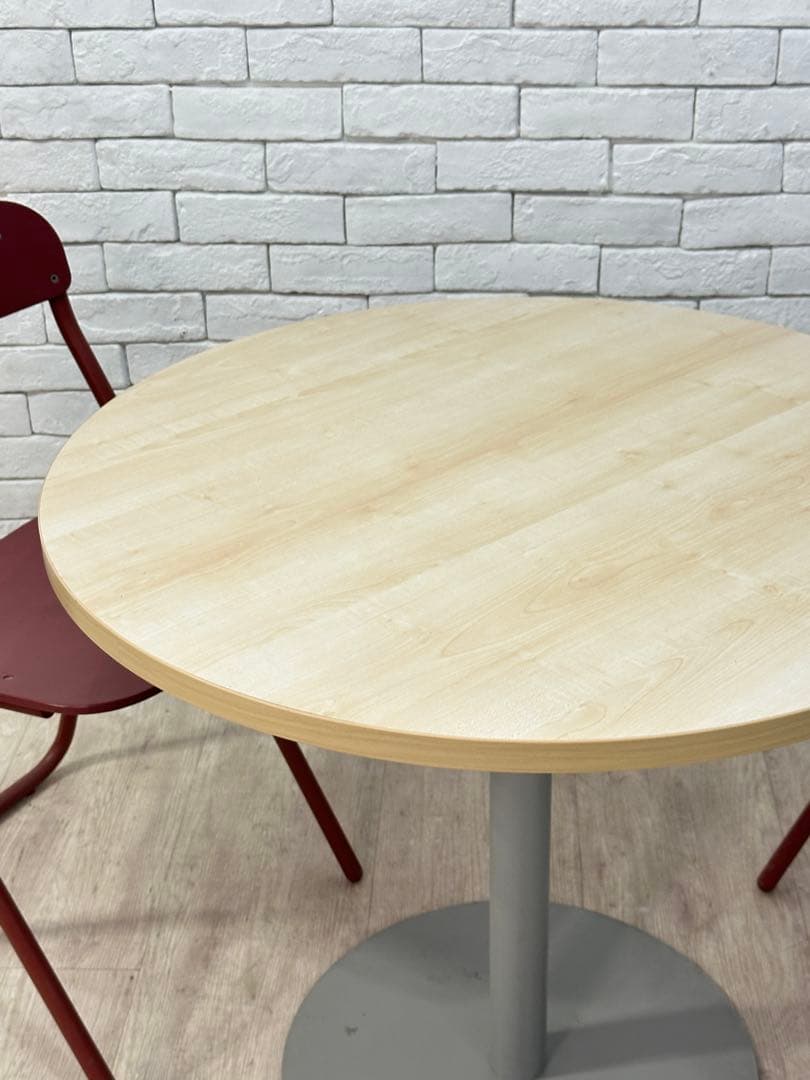 【東京都内23区配送無料】ラウンド　テーブル　直径80cm カフェ　円卓