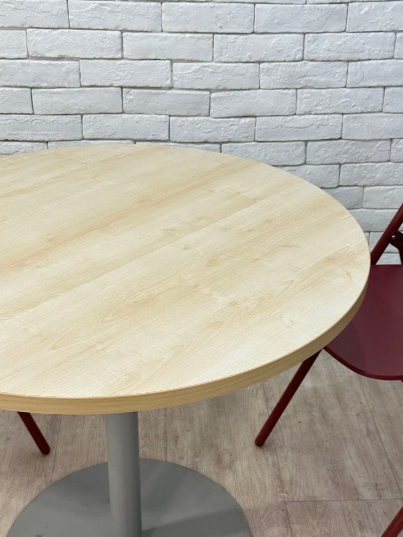 【東京都内23区配送無料】ラウンド　テーブル　直径80cm カフェ　円卓