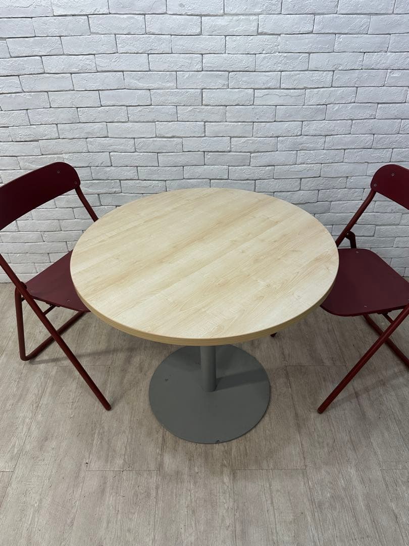 【東京都内23区配送無料】ラウンド　テーブル　直径80cm カフェ　円卓