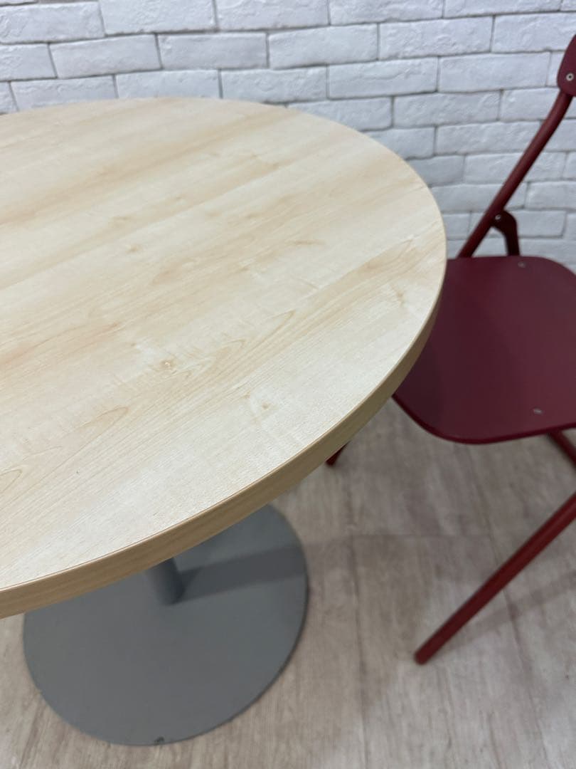 【東京都内23区配送無料】ラウンド　テーブル　直径80cm カフェ　円卓