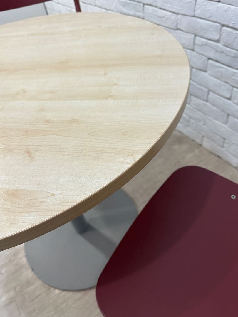 【東京都内23区配送無料】ラウンド　テーブル　直径80cm カフェ　円卓