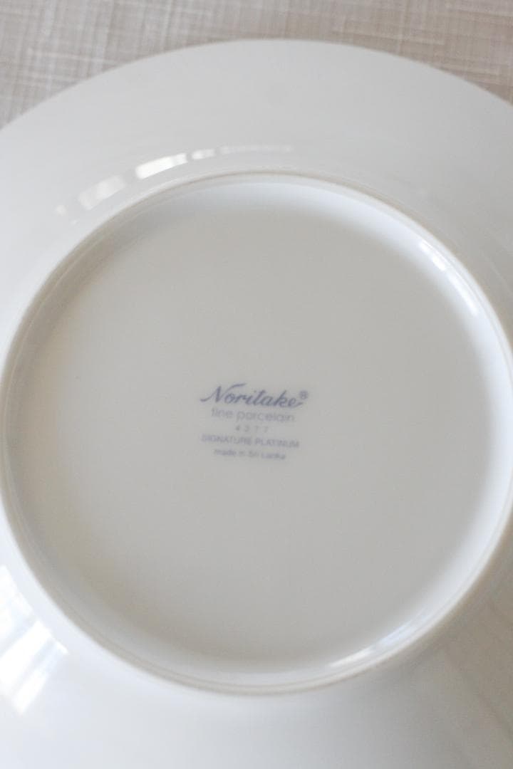 ８枚セット　ノリタケ　Noritake　スープ皿 ボウル　深皿　プラチナライン