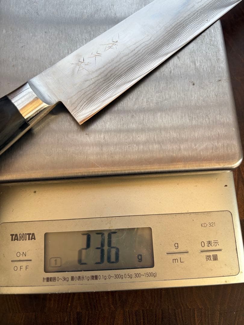 龍泉刃物　摩天楼　ダマスカス　筋引　270mm 包丁　越前打刃物　洋包丁