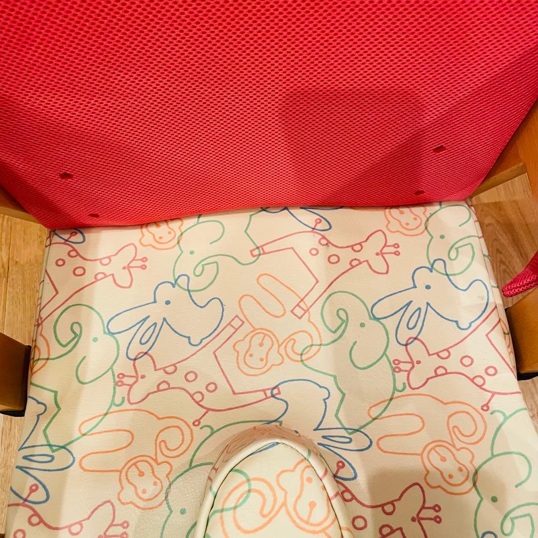 バンビーナ チェア 障害児座位保持椅子 高さ調節 肘置き調節 ビニールレザー