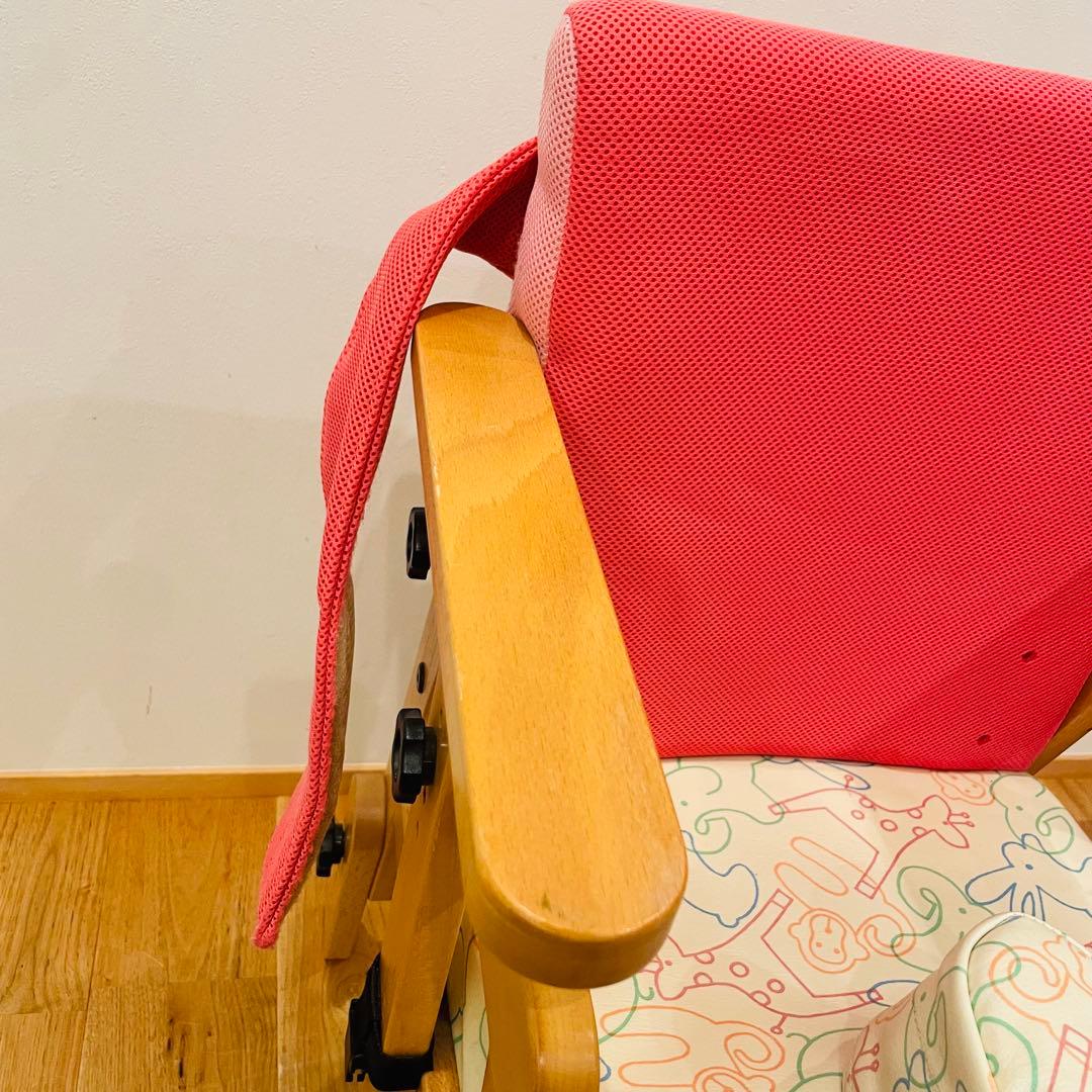 バンビーナ チェア 障害児座位保持椅子 高さ調節 肘置き調節 ビニールレザー