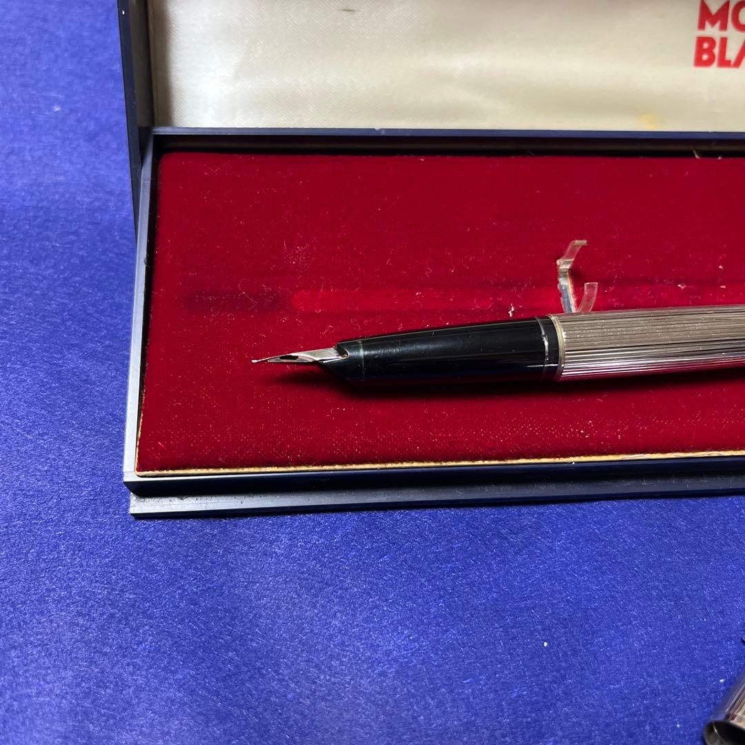 montblanc 126　925シルバー　万年筆　18k750　モンブラン