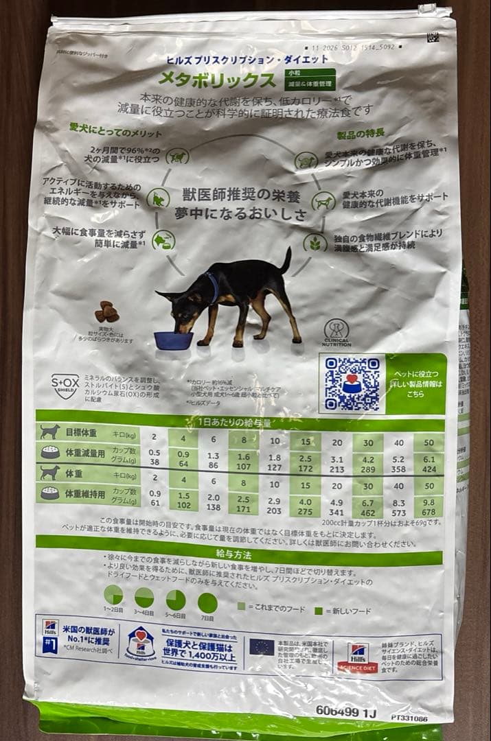 ヒルズ プリスクリプション・ダイエット7.５kg