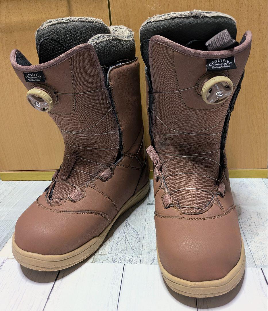 X5クロスファイブ スノーボードスノボーブーツ サイズ27cmダブルボアシステム