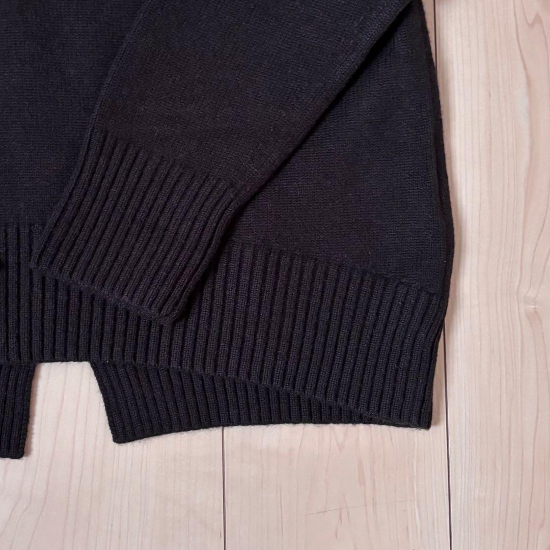 完売　23区　ウールカシミヤブレンドスタンドネックニット　カシミヤ混　サイズ38