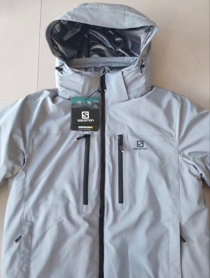 新品Salomon 上下M スキースノーボード ジャッケットパンツ サロモン