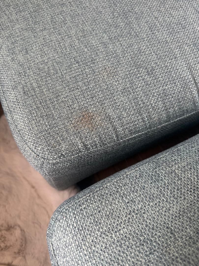 NOCE オットマン付きカウチソファセット　③の部分