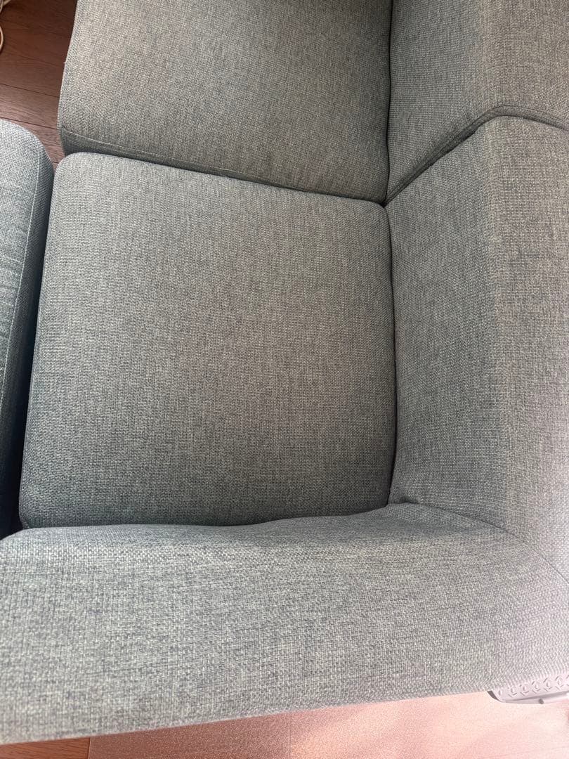 NOCE オットマン付きカウチソファセット　③の部分