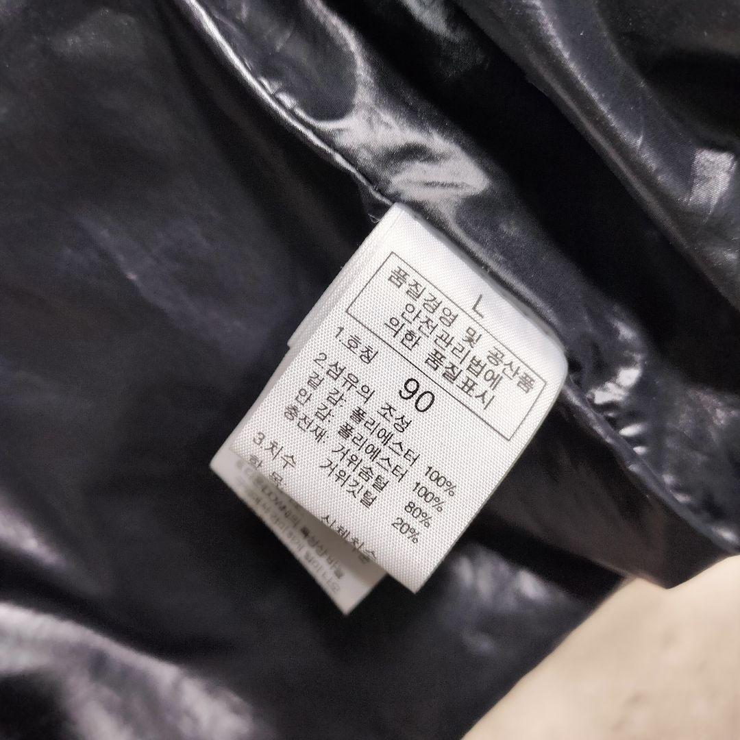 ★希少　ノースフェイス　刺繍　ダウン　ポンチョ　チェック柄　700　レディースL