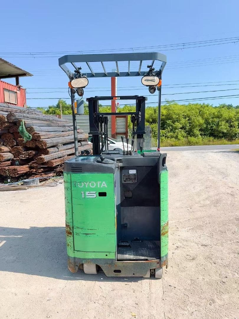 トヨタ リーチフォークリフト7FBR15揚高3000MM13228H(A293)