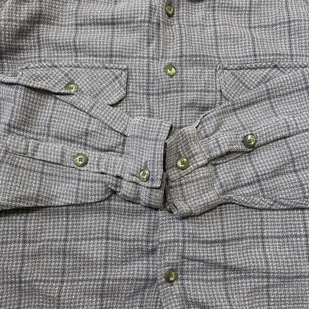 00's Patagonia パタゴニア オーガニックコットンシャツ 紫 M