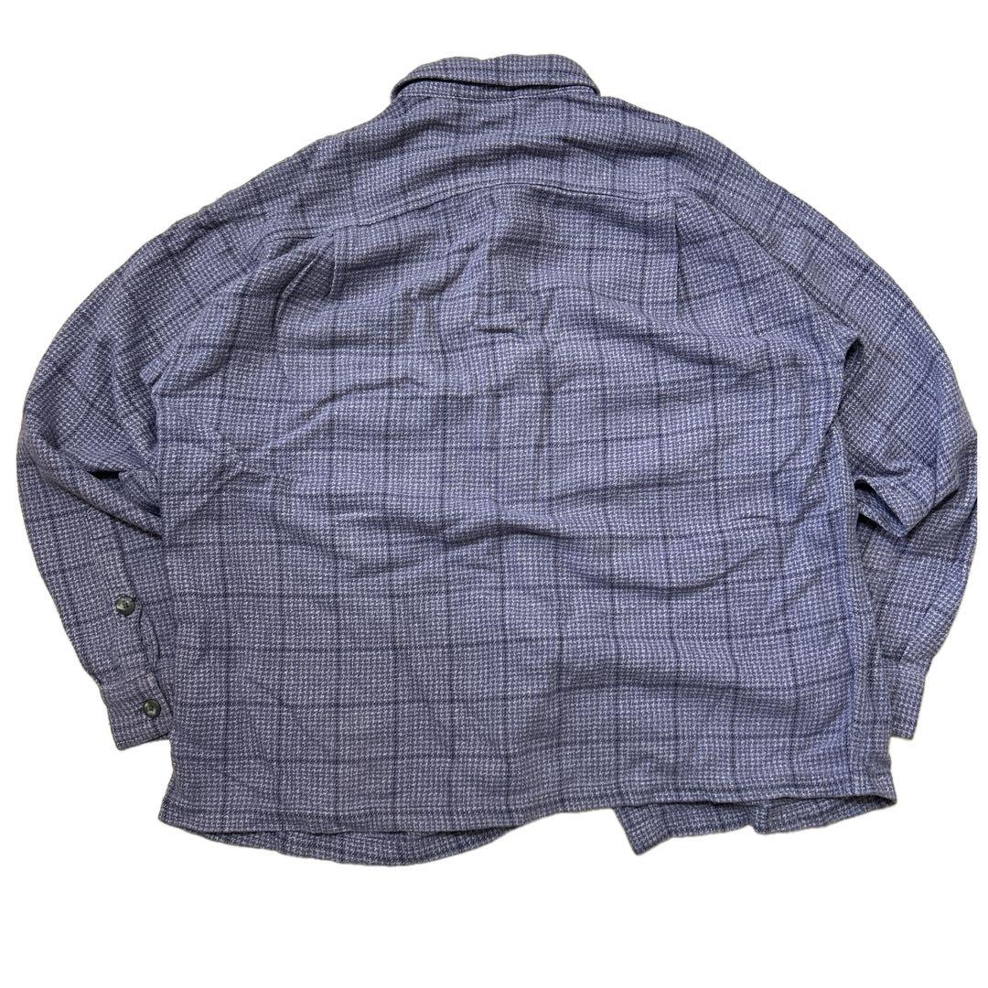 00's Patagonia パタゴニア オーガニックコットンシャツ 紫 M