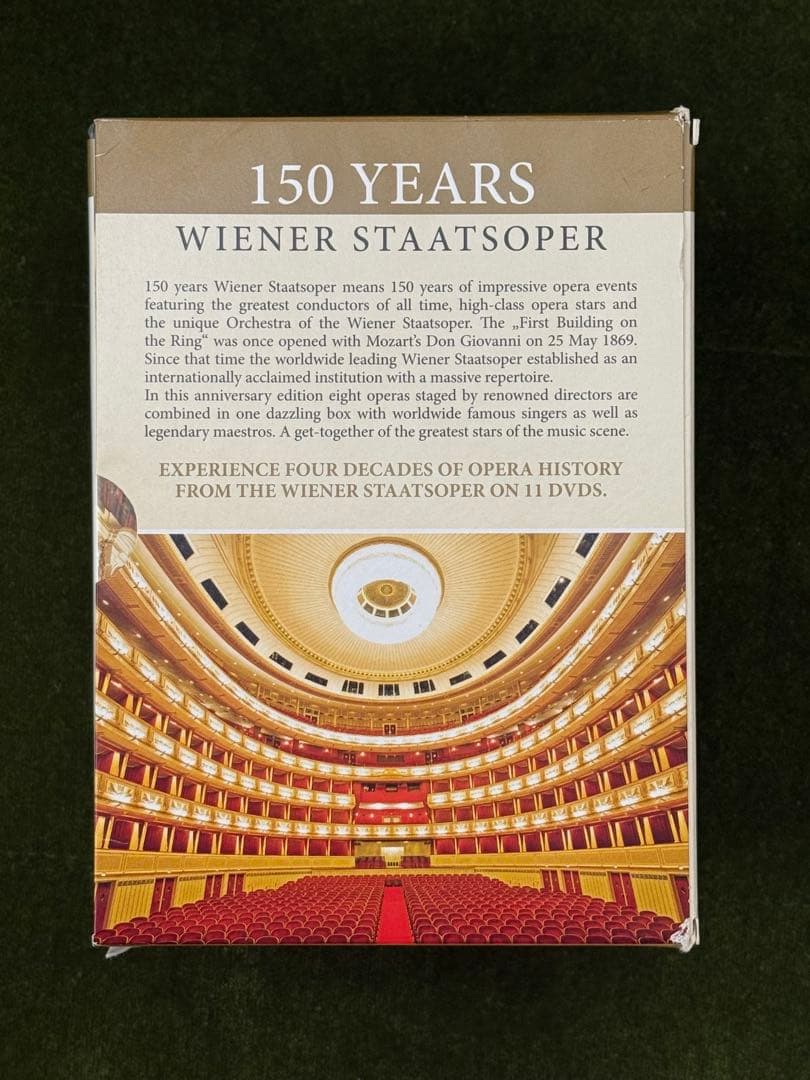 値引中！【限定品】150 Years Wiener Staatsoper DVD