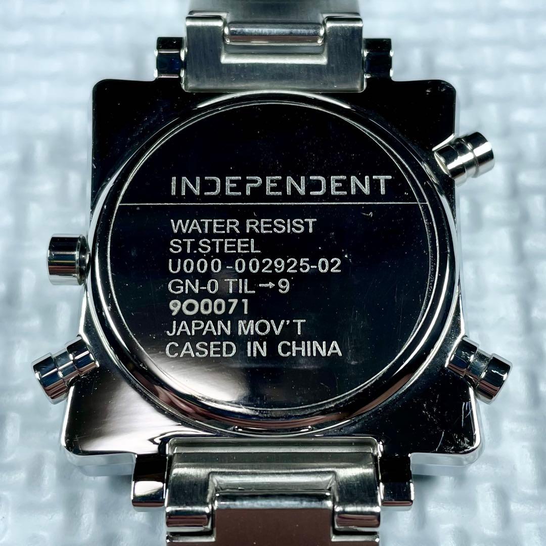 【レア＊美品＊電池新品】インディペンデント　メンズ　腕時計　アナログ　デジタル