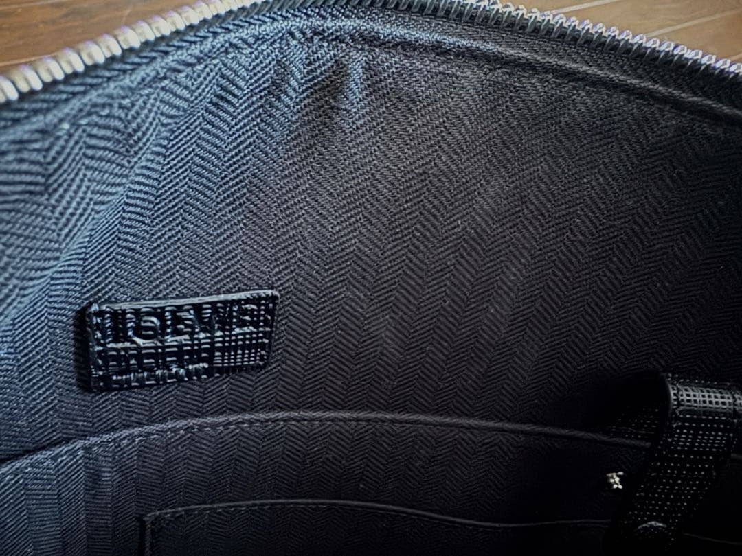 超美品【LOEWE】ロエベ GOYAシン ブリーフケース ビジネスバック黒