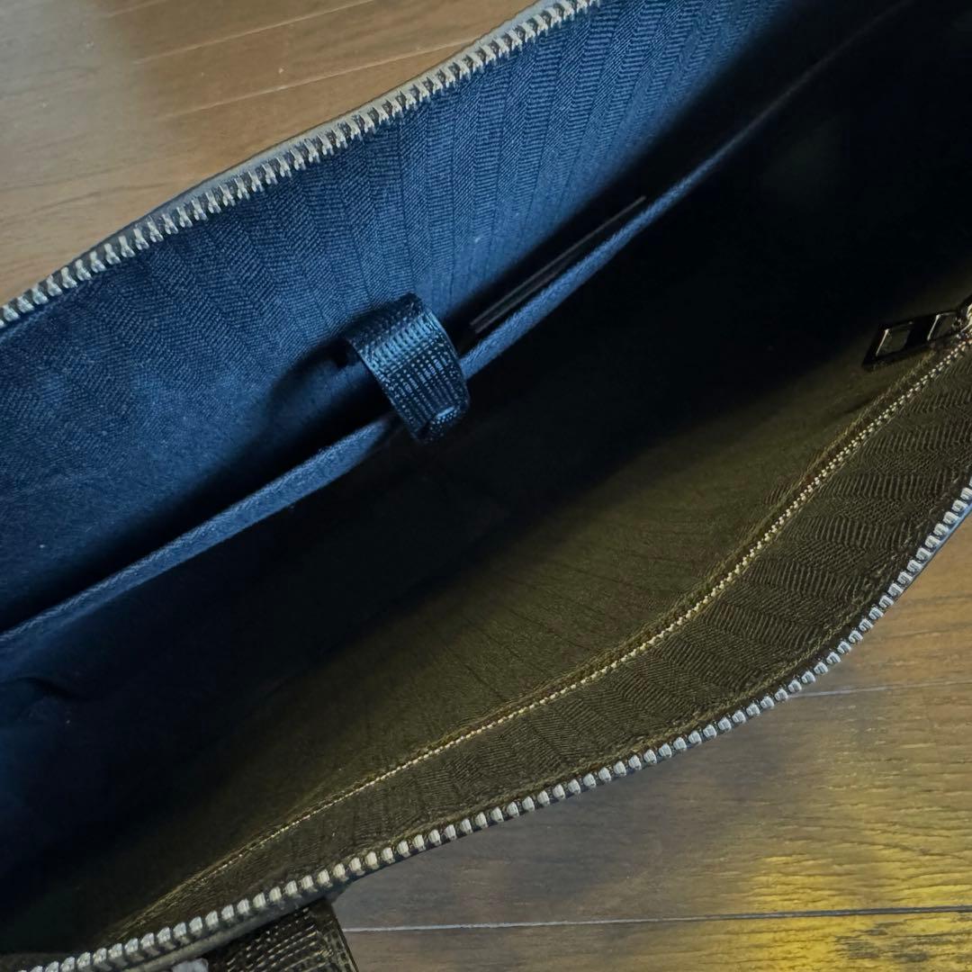 超美品【LOEWE】ロエベ GOYAシン ブリーフケース ビジネスバック黒