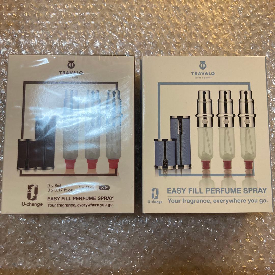 香水アトマイザー　2セットまとめ売り　トラヴァーロ