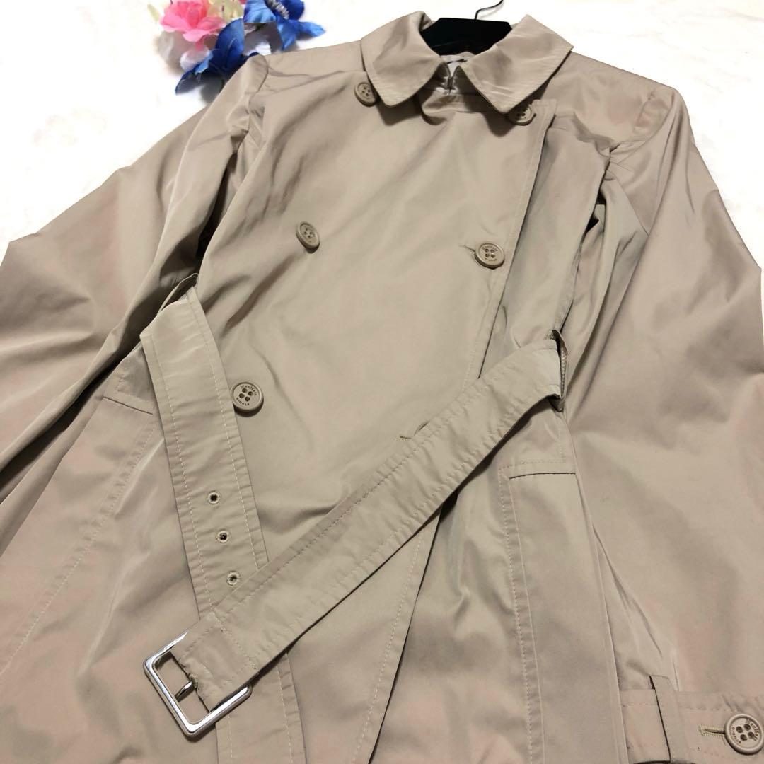 未使用級　マックスマーラ　studio　トレンチコート　ベージュ　赤タグ