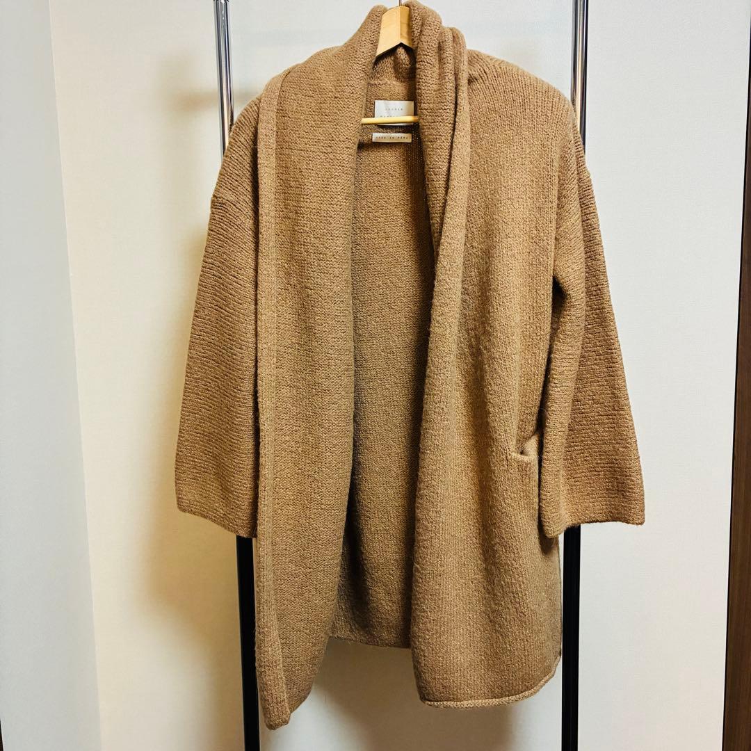 ドゥーズィエムクラス 美品 LAUREN MANOOGIANアルパカロングカーデ