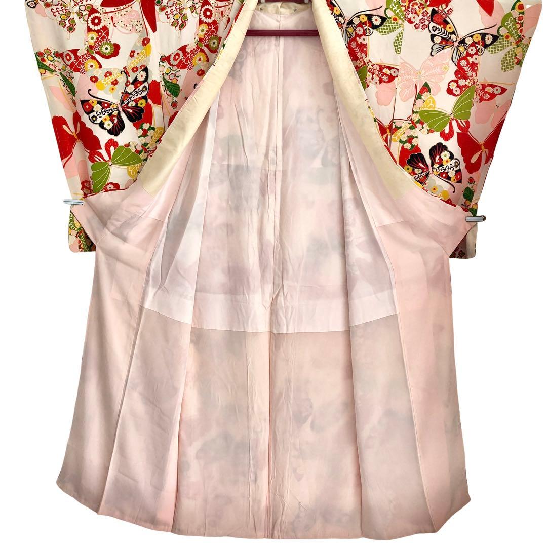 仕付け糸付き　セミアンティーク 女の子　ジュニア　大人　着物　NO6