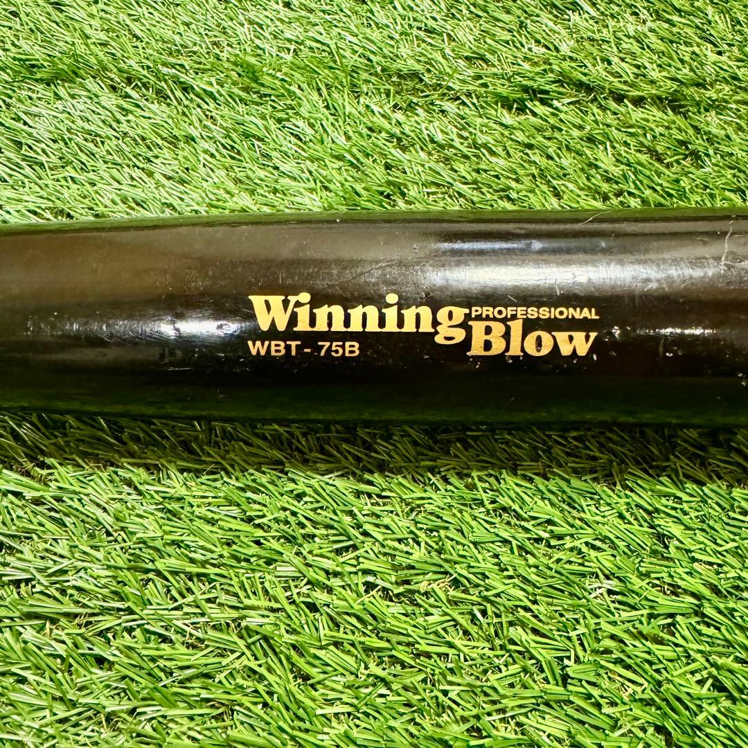 少年軟式野球木製バット HI-GOLD Wing Blow 75cm 540g