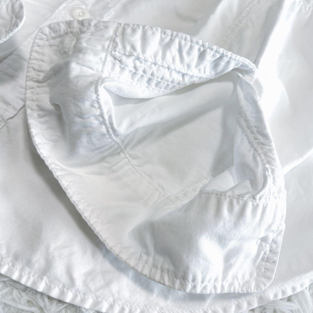 美品 ポストオーバーオールズ 長袖シャツ USA製 エルボーパッチ L