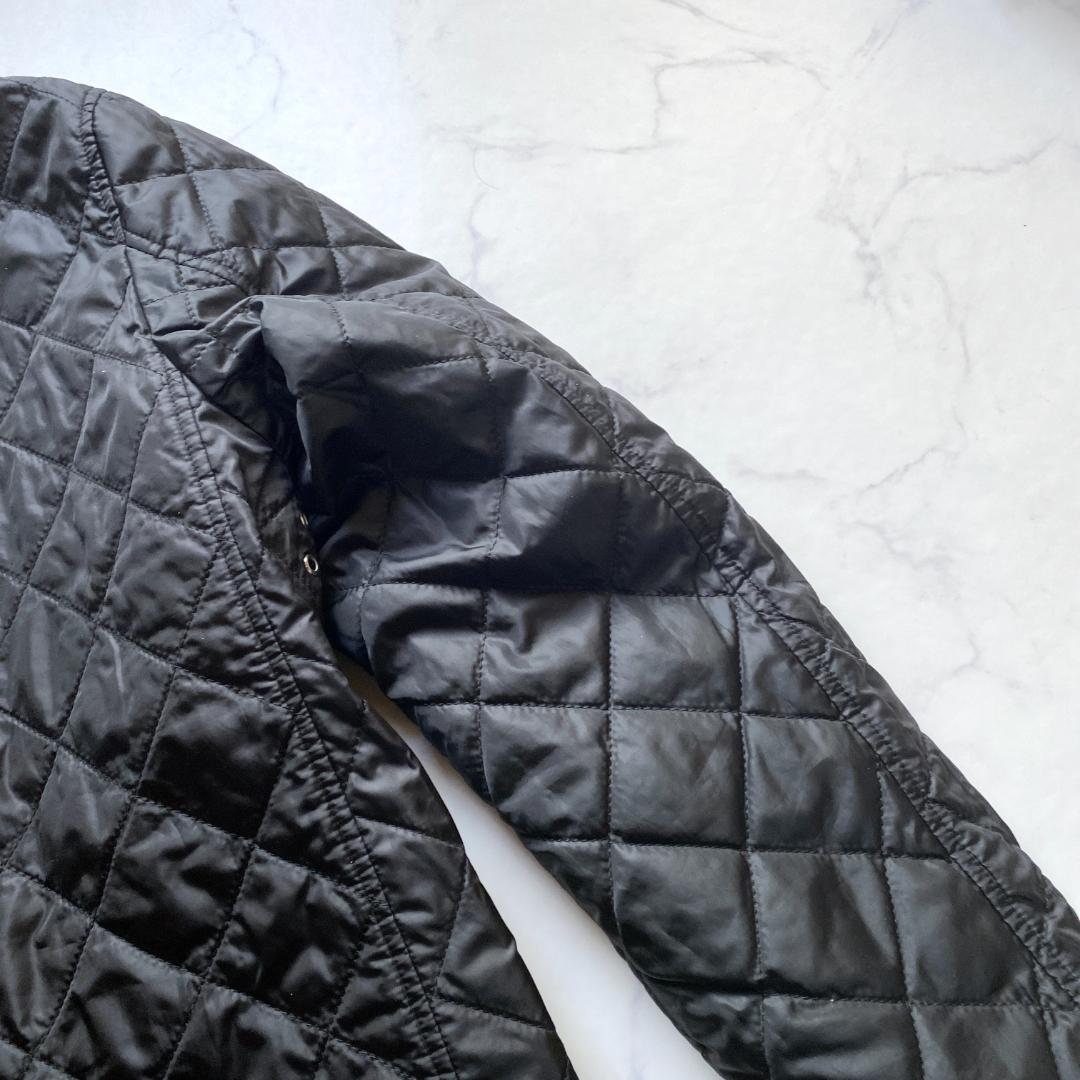 マッキントッシュ ステンカラーコート リバーシブル ウール キルティング 40