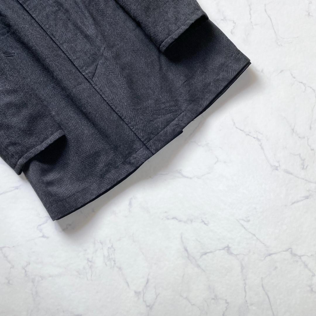 マッキントッシュ ステンカラーコート リバーシブル ウール キルティング 40