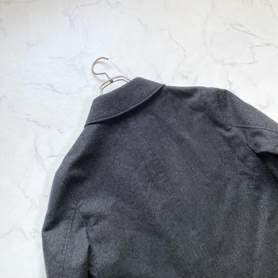 マッキントッシュ ステンカラーコート リバーシブル ウール キルティング 40