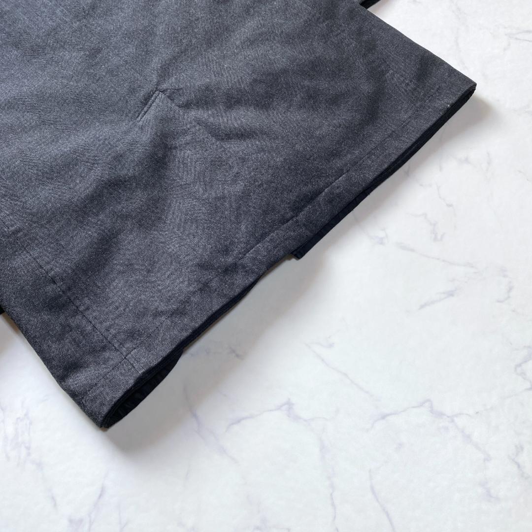 マッキントッシュ ステンカラーコート リバーシブル ウール キルティング 40