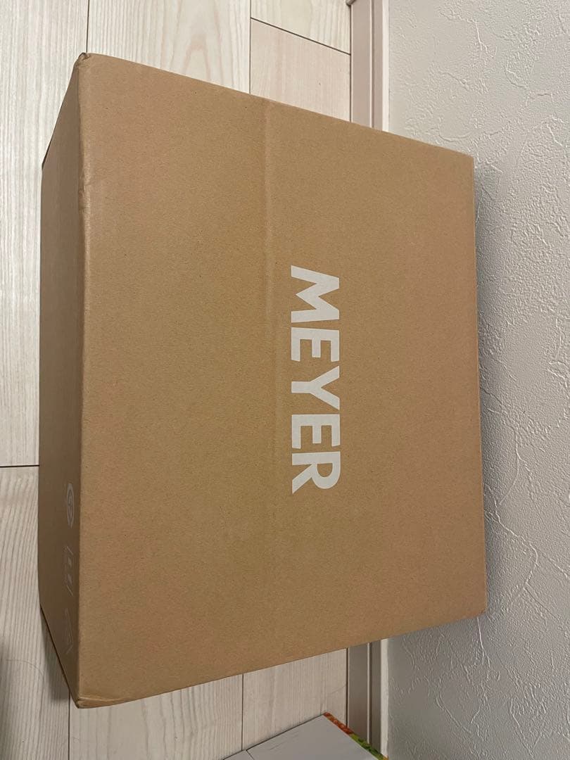 マイヤー　ライトポット　両手鍋　24cm ライトブルー　レシピ付き