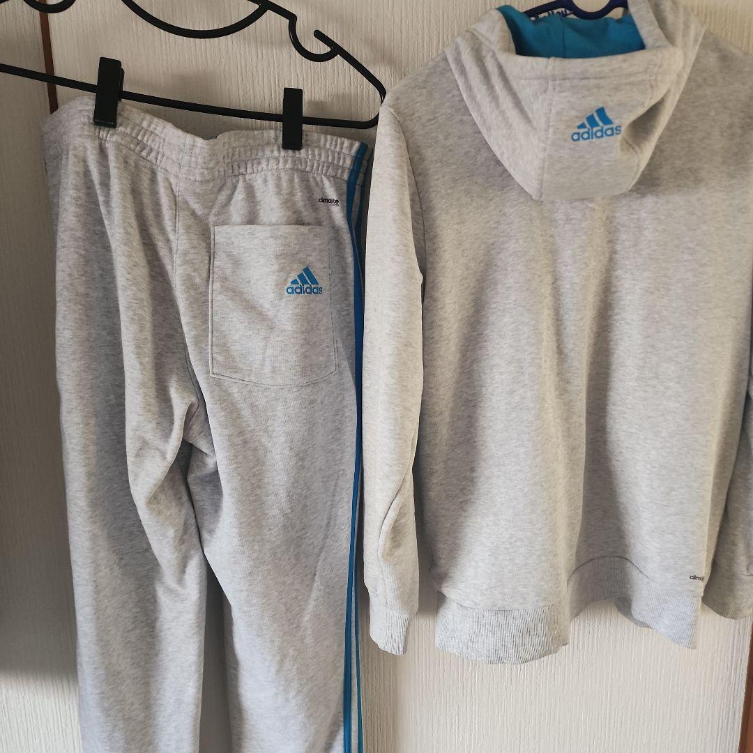 アディダス スウェットパーカー ジャージ 上下セット