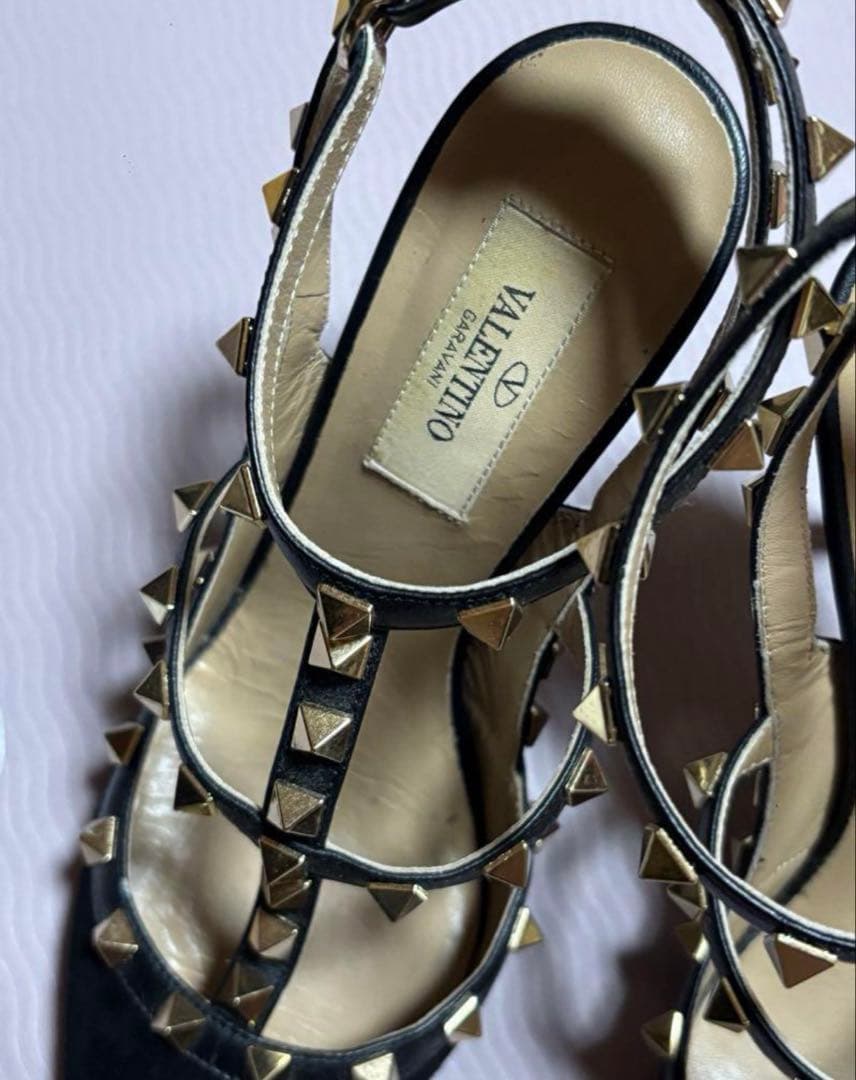 VALENTINO ロックスタッズパンプス 36